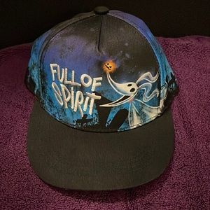 NWT Disney Parks Nightmare Before Christmas Youth Hat Cap Zero Full of Spirit
